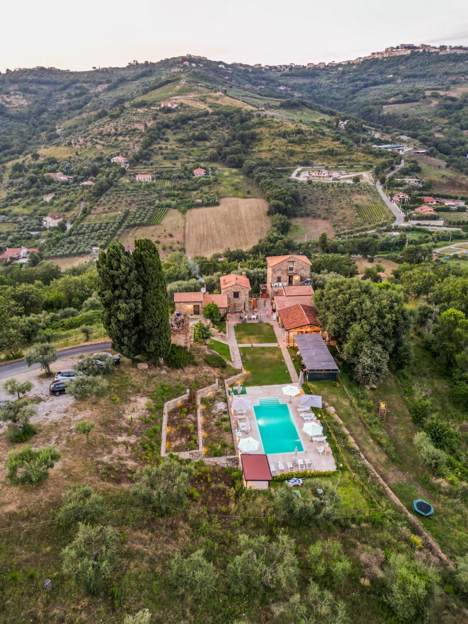 Le Querce Farmhouse Agropoli Bagian luar foto
