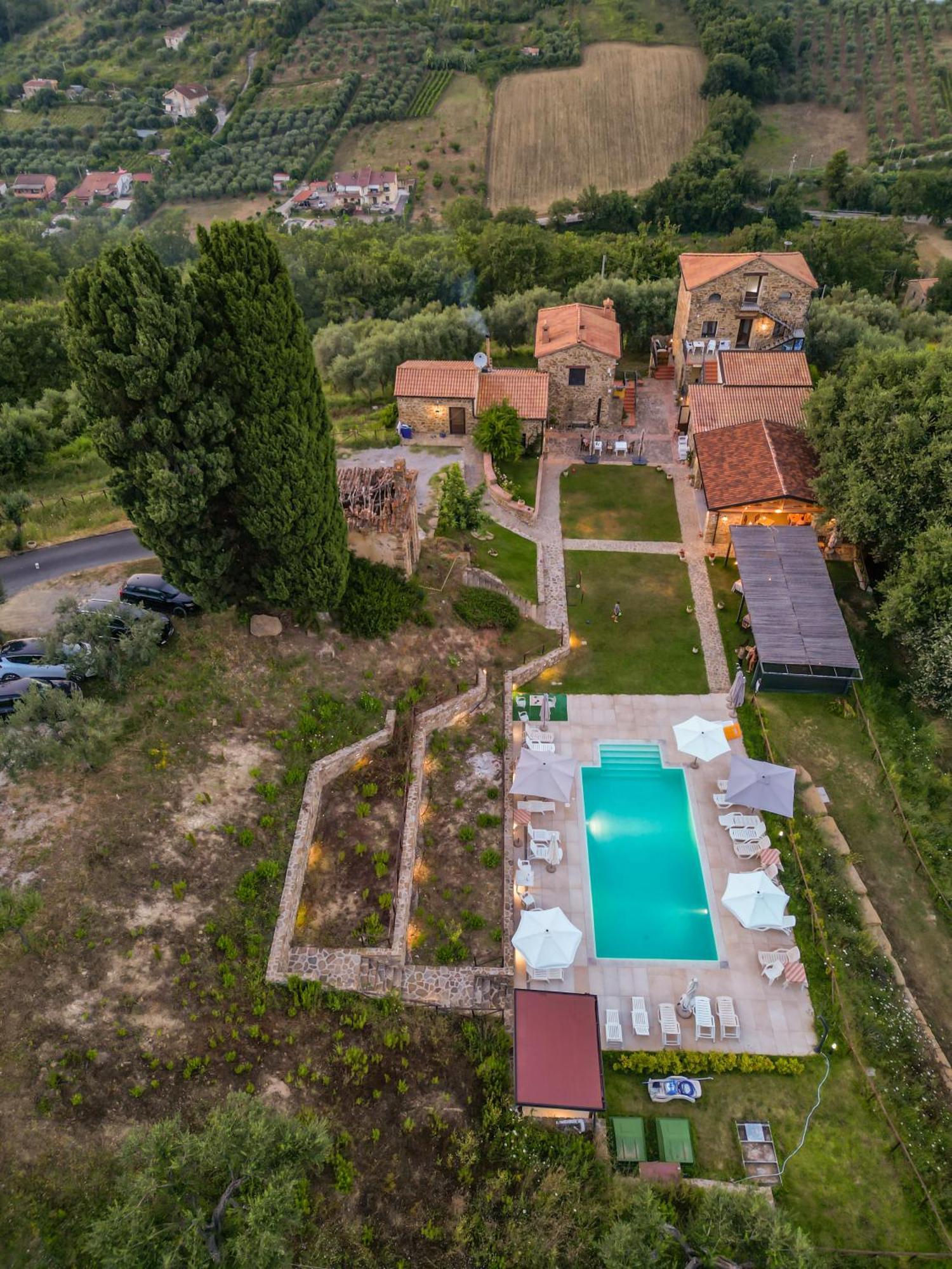 Le Querce Farmhouse Agropoli Bagian luar foto